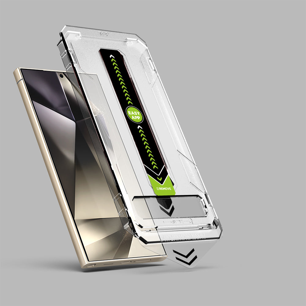 Folie sticlă Techsuit CrystalHD Galaxy S24 Ultra, amprentă, 2 buc. – Clasică – imagine 3