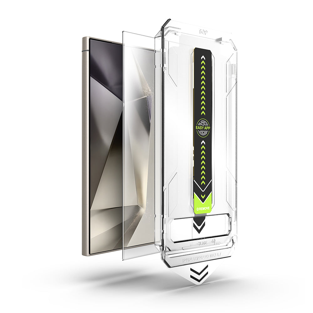 Folie sticlă Techsuit CrystalHD Galaxy S24 Ultra, amprentă – Clasică – imagine 1