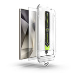 Folie sticlă Techsuit CrystalHD Galaxy S24 Ultra, amprentă – Clasică – imagine 1