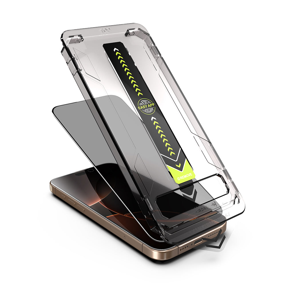 Folie sticlă Techsuit TitanGlass iPhone XS Max / 11 Pro Max, 9H – Privacy (anti-spion) – imagine 8