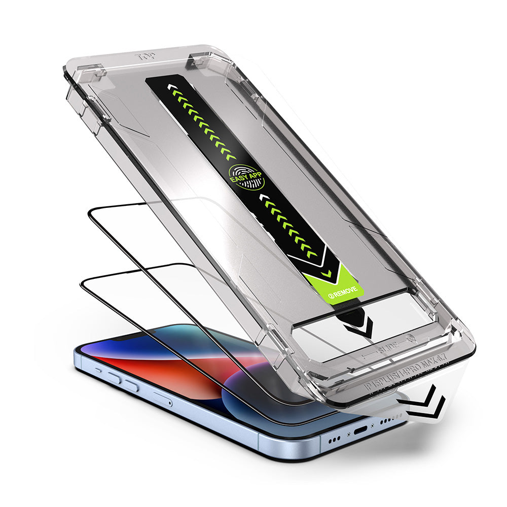 Folie sticlă Techsuit TitanGlass iPhone XS Max / 11 Pro Max, 2 buc. – Clasică – imagine 2