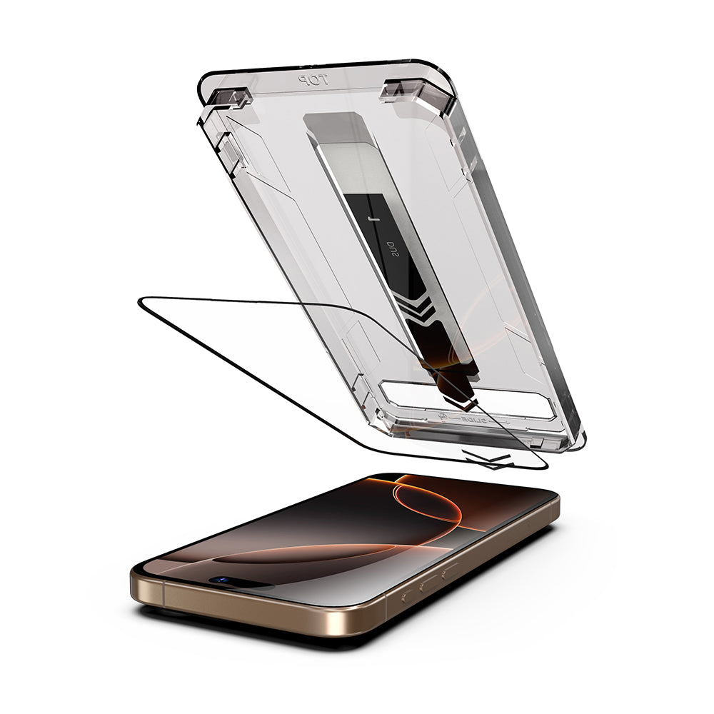 Folie sticlă Techsuit TitanGlass iPhone 18 Pro Max / 17 Pro Max, 9H – imagine 2