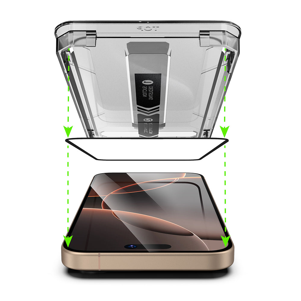 Folie sticlă Techsuit TitanGlass iPhone 14 Pro Max, 9H – Clasică – imagine 6