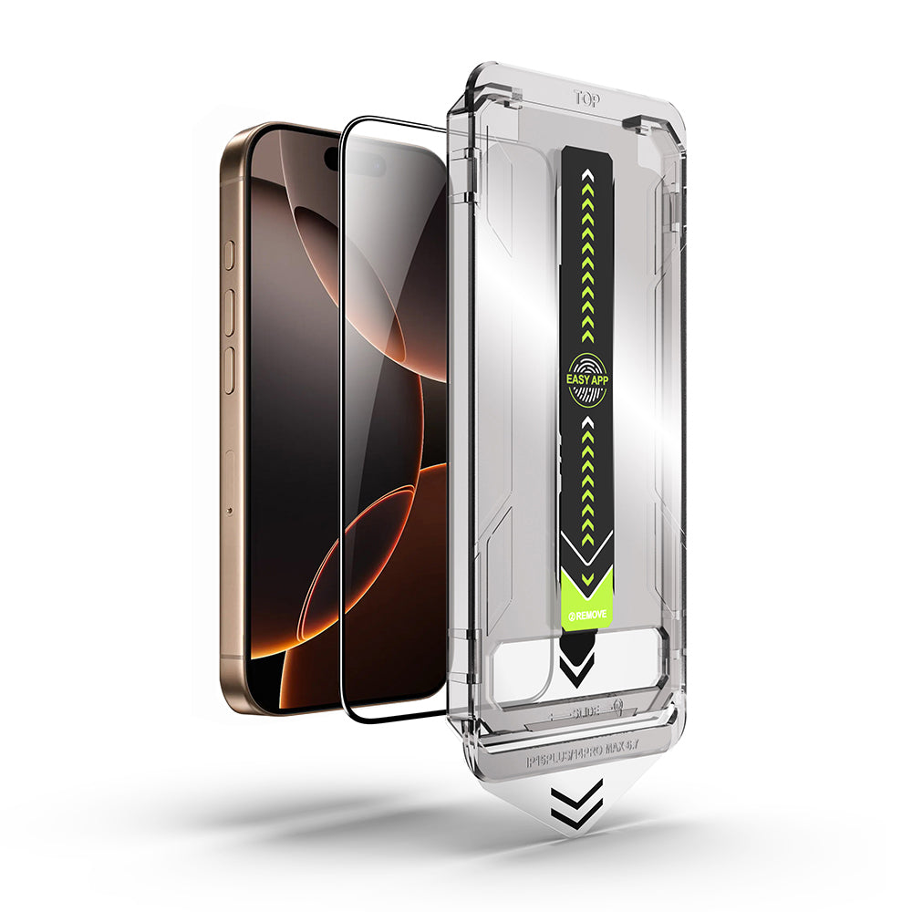 Folie sticlă Techsuit TitanGlass iPhone 12 / 12 Pro, 9H – Clasică – imagine 1