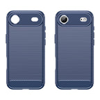 Husă Techsuit Carbon Silicone iPhone Air – Albastru – imagine 2