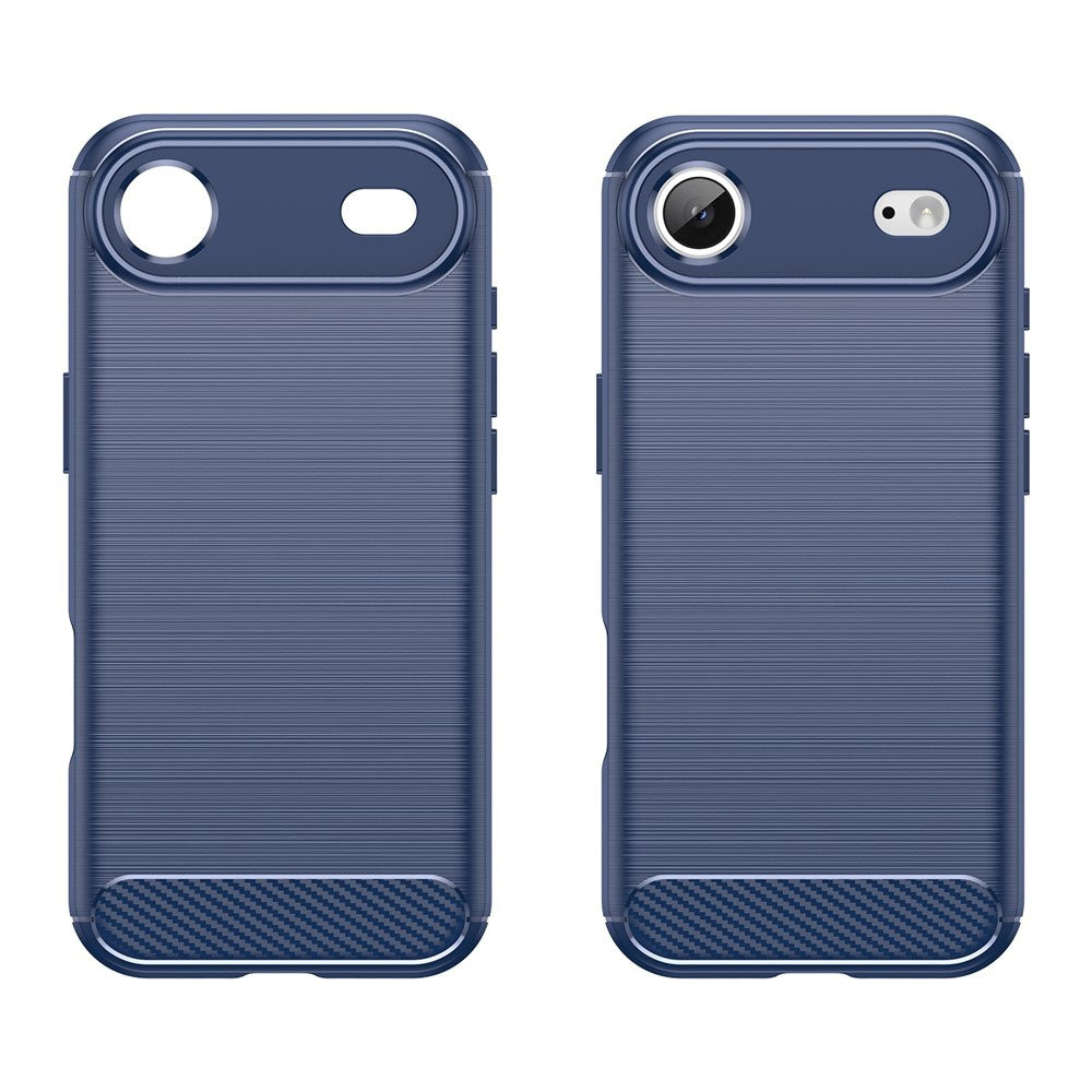 Husă Techsuit Carbon Silicone iPhone Air – Albastru – imagine 2