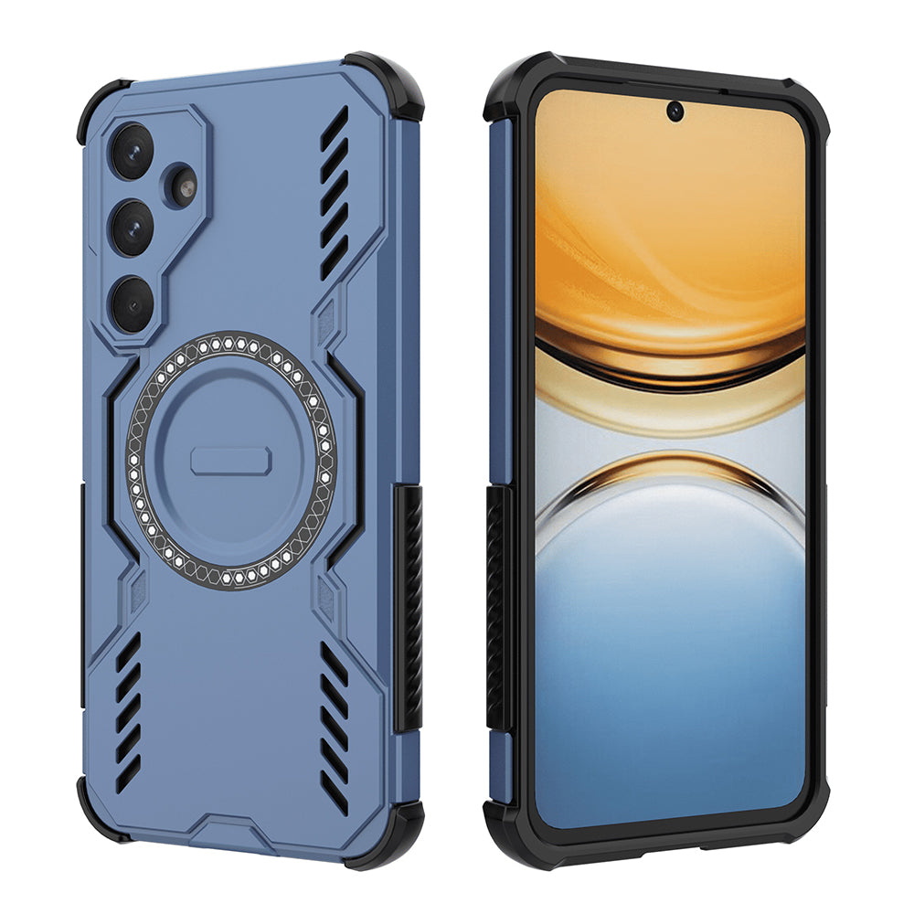 Husă Techsuit ArmorMag MagSafe Galaxy A55 5G – Albastru – imagine 6
