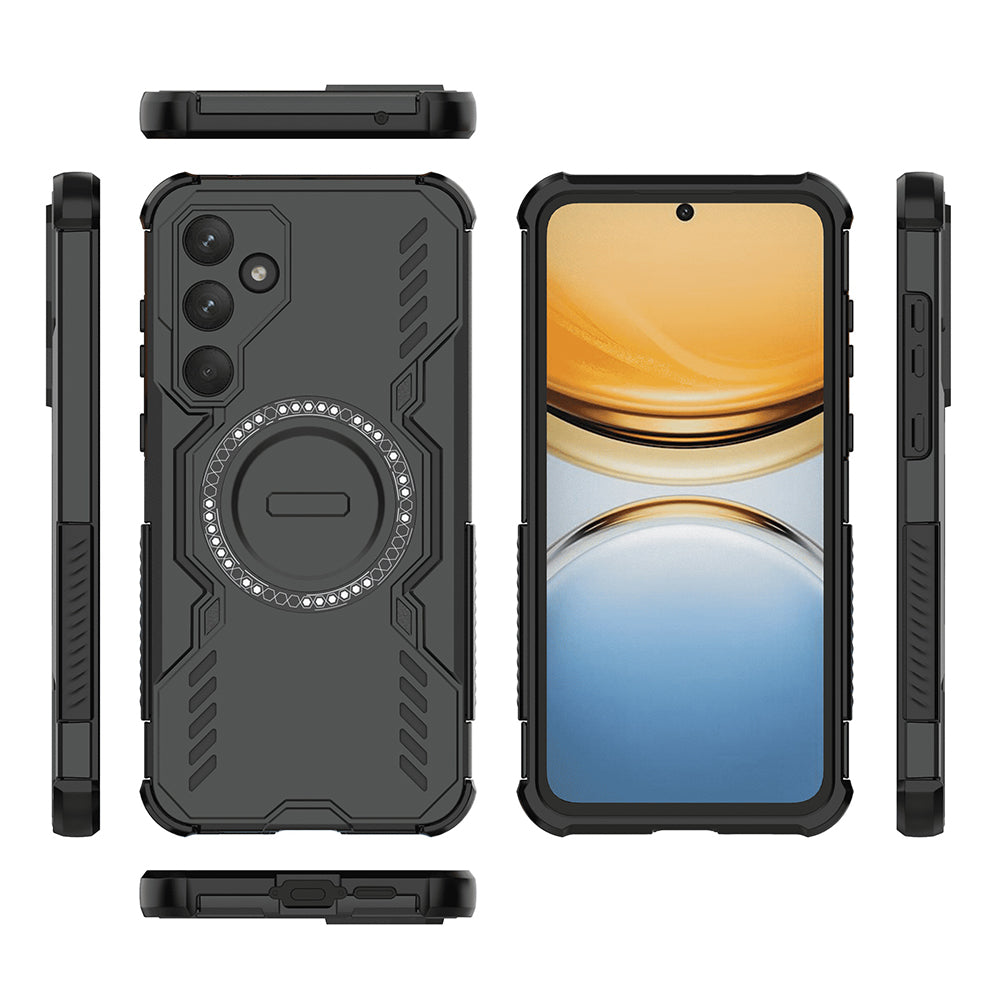 Husă Techsuit ArmorMag MagSafe Galaxy A55 5G – Negru – imagine 2