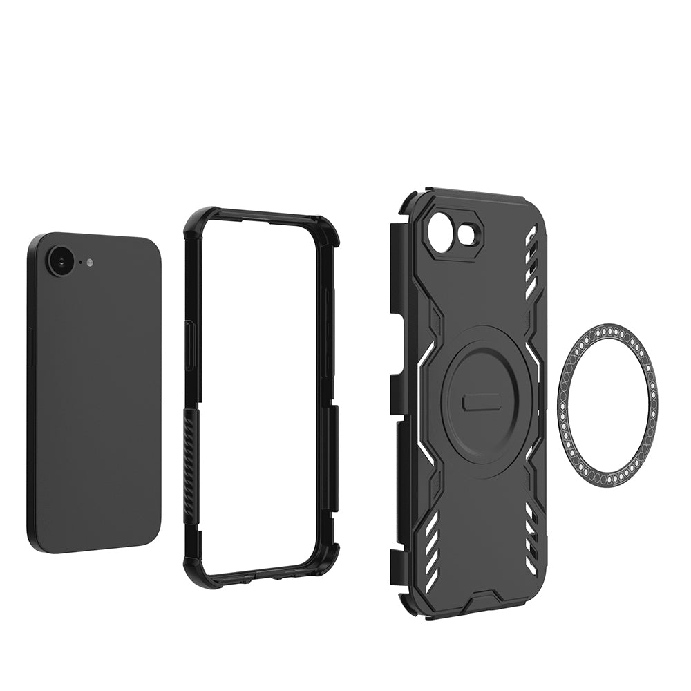 Husă Techsuit ArmorMag MagSafe iPhone 16e / 17e – imagine 5