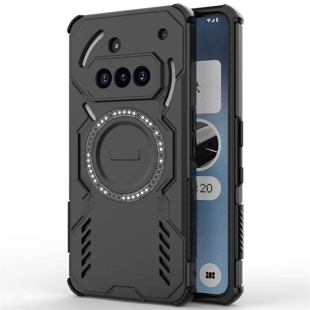 Husă Nothing Phone (3a) Techsuit ArmorMag MagSafe, negru – imagine 1