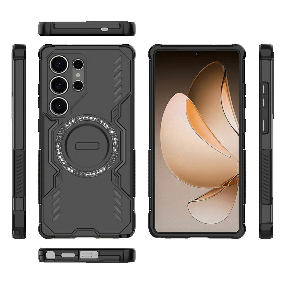 Husă Techsuit ArmorMag MagSafe Galaxy S25 Ultra – Negru – imagine 6