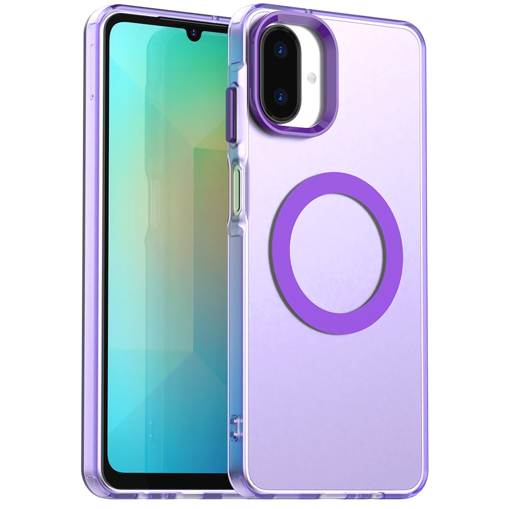 Husă Techsuit CandyCase MagSafe Galaxy A07 – Mov – imagine 4