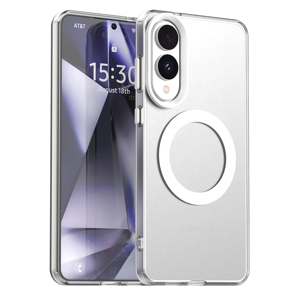Husă Techsuit CandyCase MagSafe Galaxy S25 Edge – Alb – imagine 3
