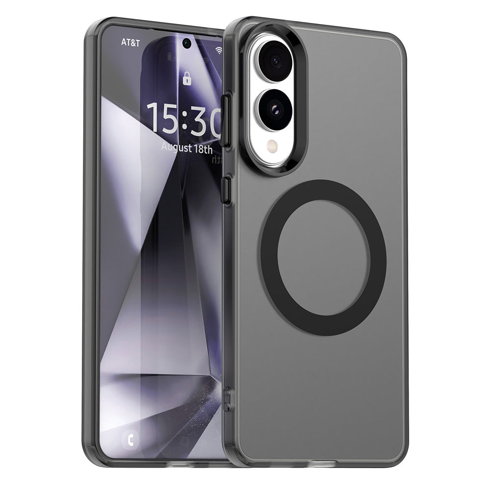 Husă Techsuit CandyCase MagSafe Galaxy S25 Edge – Negru – imagine 1