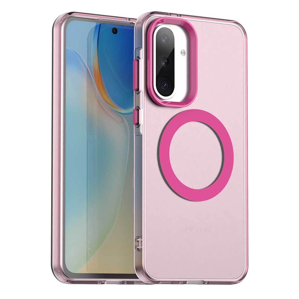 Husă Techsuit CandyCase MagSafe Galaxy A56 5G – Roz – imagine 3