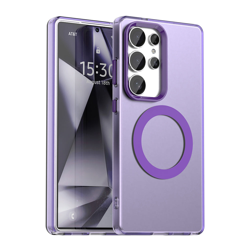 Husă Techsuit CandyCase MagSafe Galaxy S25 Ultra – Mov – imagine 5
