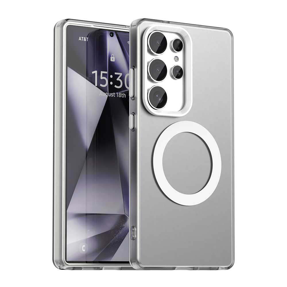 Husă Techsuit CandyCase MagSafe Galaxy S25 Ultra – Alb – imagine 2