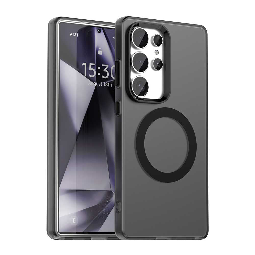 Husă Techsuit CandyCase MagSafe Galaxy S25 Ultra – Negru – imagine 1