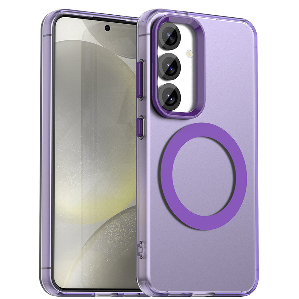 Husă Techsuit CandyCase MagSafe Galaxy S24+ / S25 Plus – Mov – imagine 5