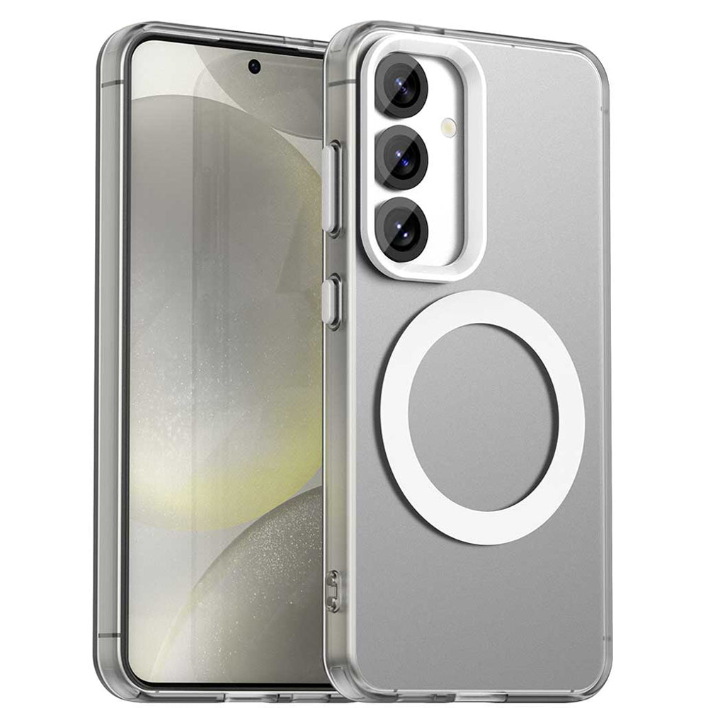 Husă Techsuit CandyCase MagSafe Galaxy S24+ / S25 Plus – Alb – imagine 4