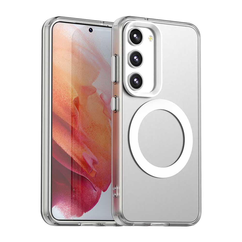 Husă Techsuit CandyCase MagSafe Galaxy S23+ – Alb – imagine 4