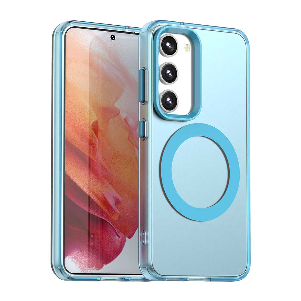Husă Techsuit CandyCase MagSafe Galaxy S23+ – Albastru – imagine 2