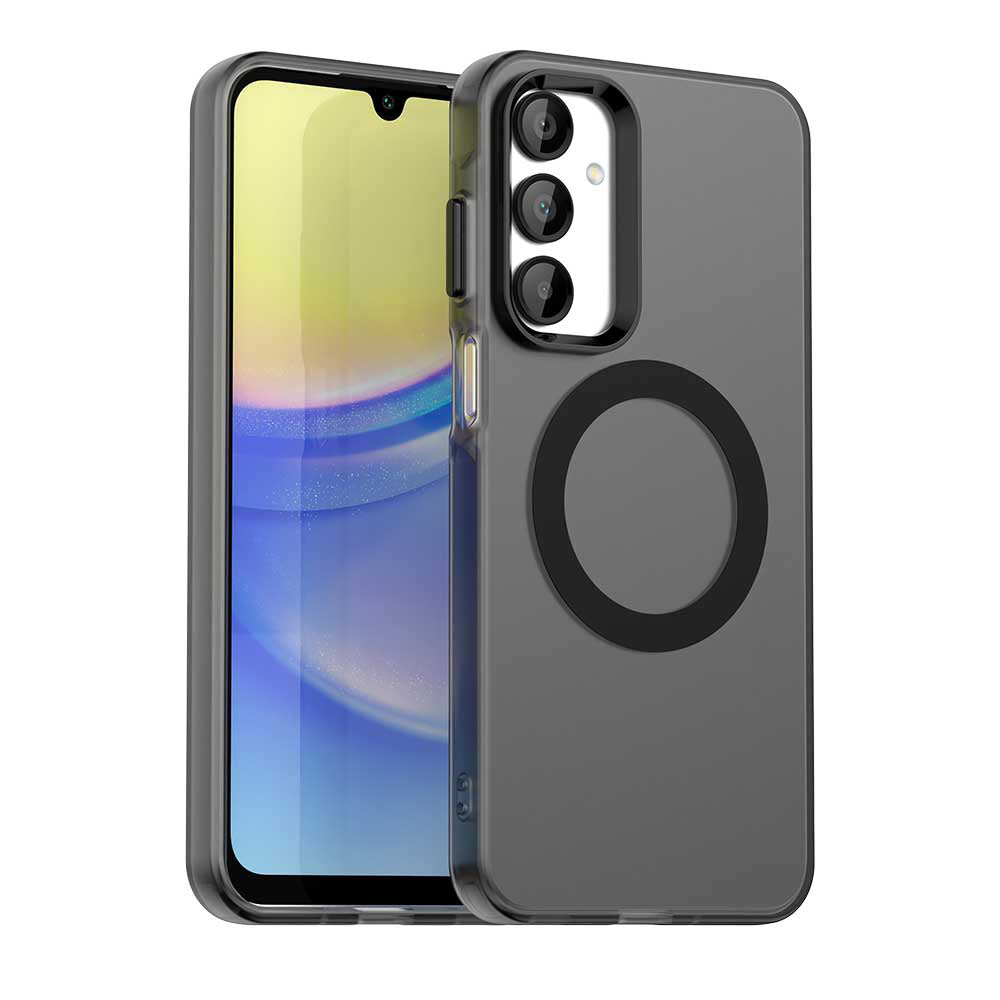 Husă Techsuit CandyCase MagSafe Galaxy A16 / A16 5G – Negru – imagine 1