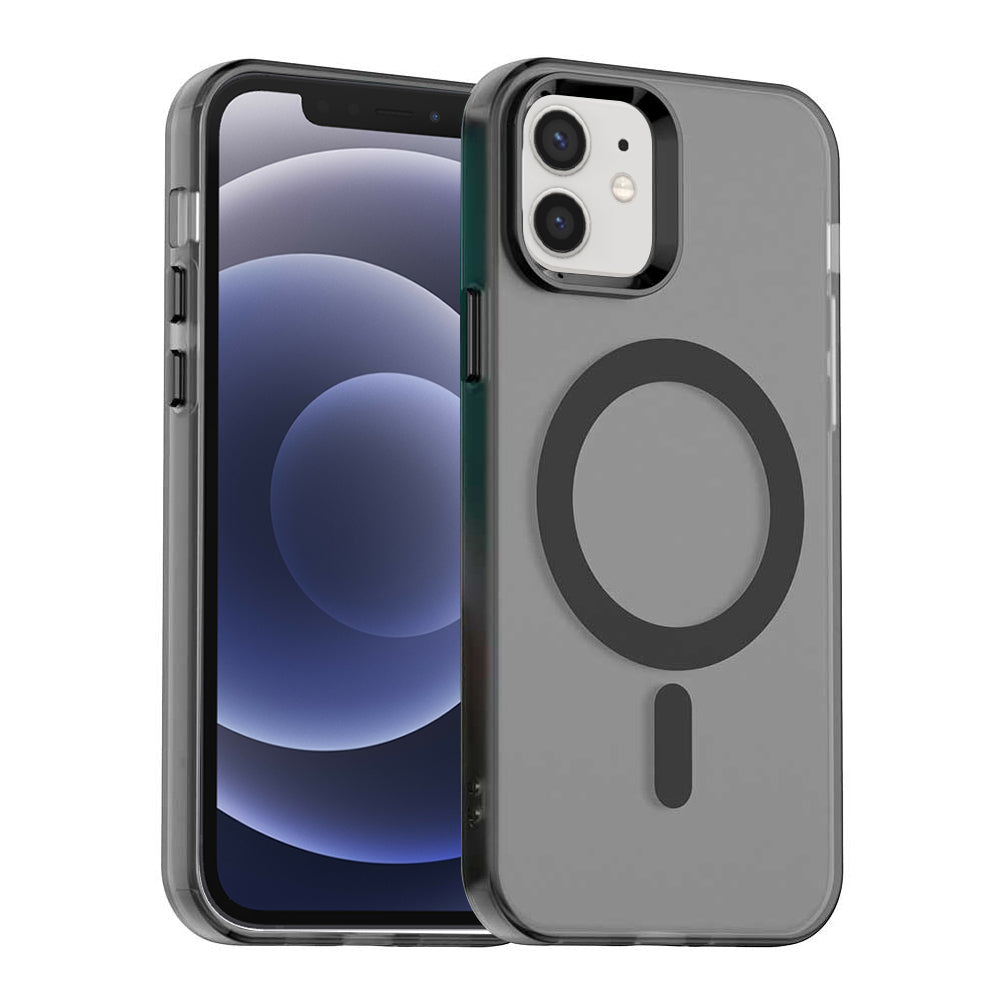 Husă Techsuit CandyCase MagSafe iPhone 12 / 12 Pro – Negru – imagine 2
