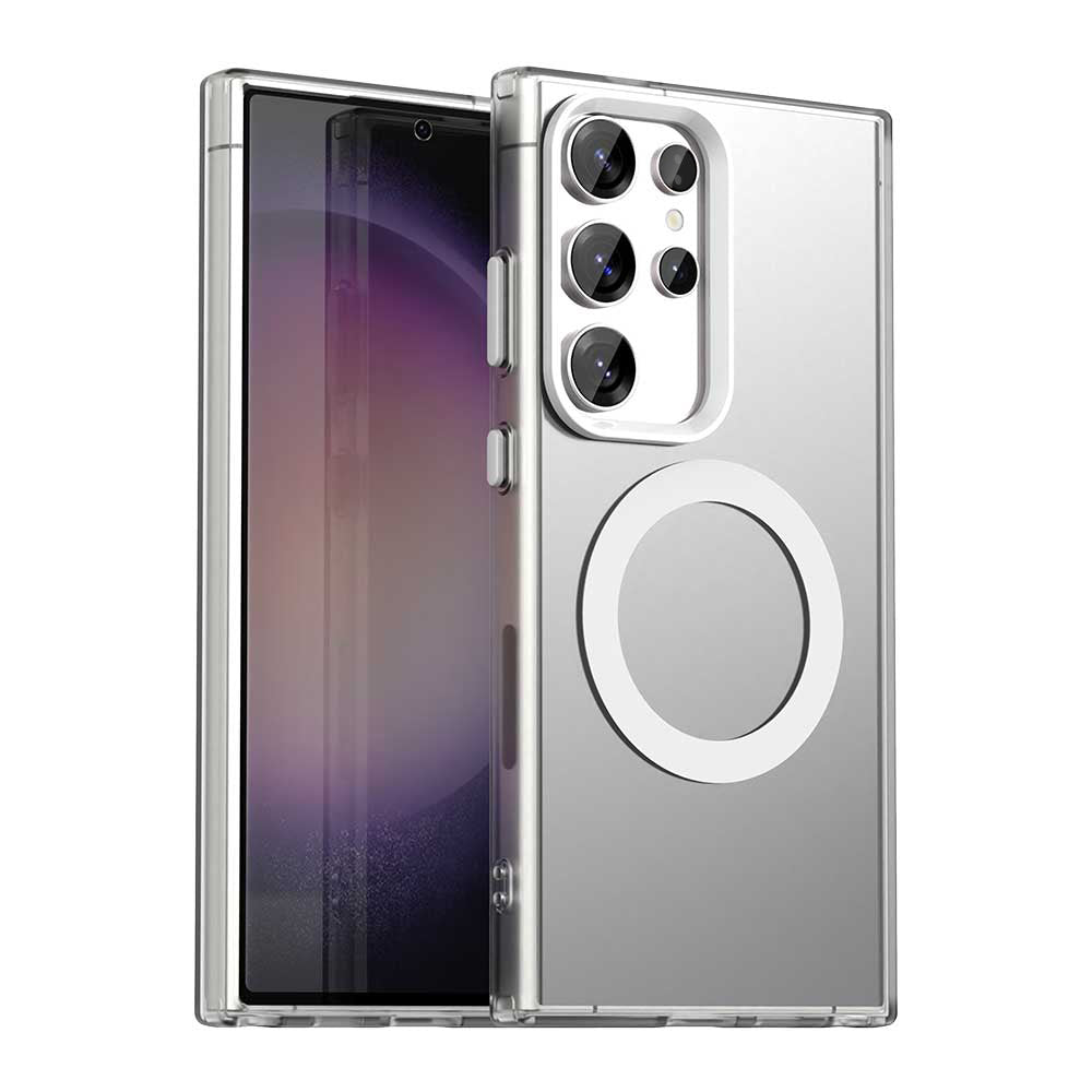 Husă Techsuit CandyCase MagSafe Galaxy S24 Ultra – Alb – imagine 1