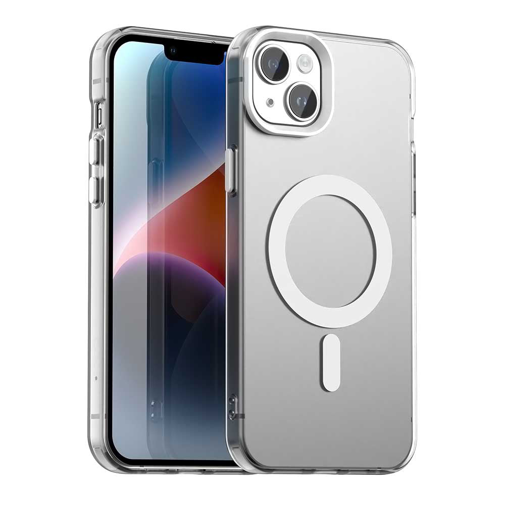 Husă Techsuit CandyCase MagSafe iPhone 13 – Alb – imagine 3