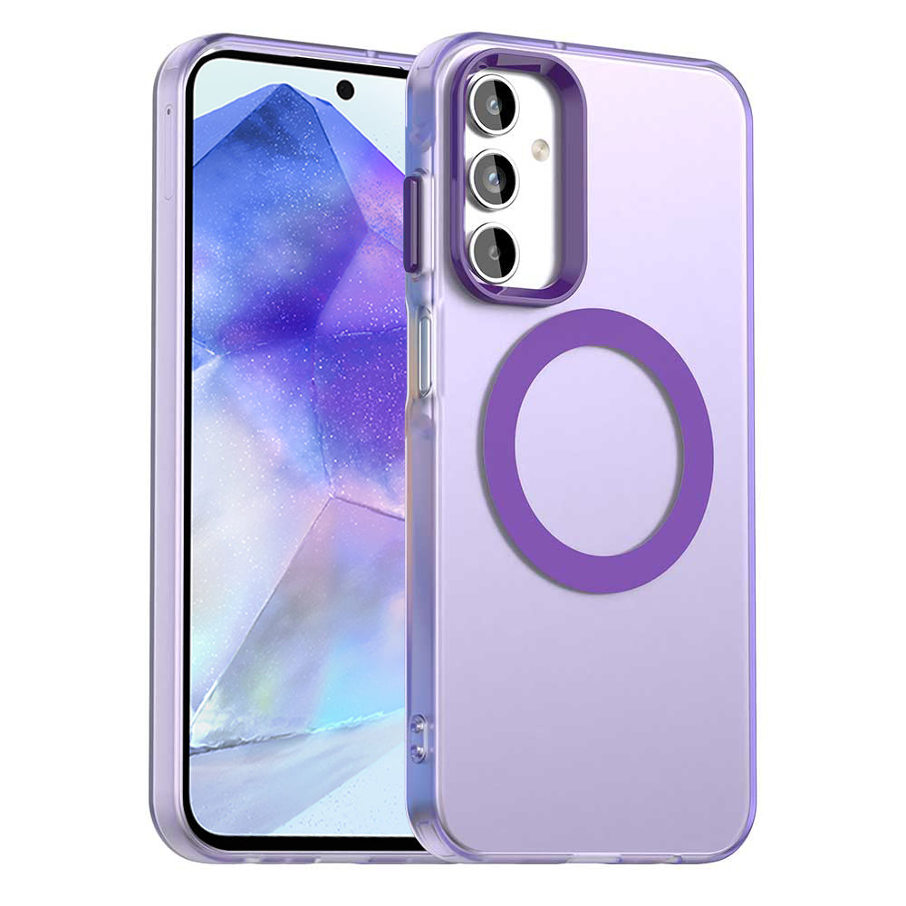 Husă Techsuit CandyCase MagSafe Galaxy A55 5G – Mov – imagine 1