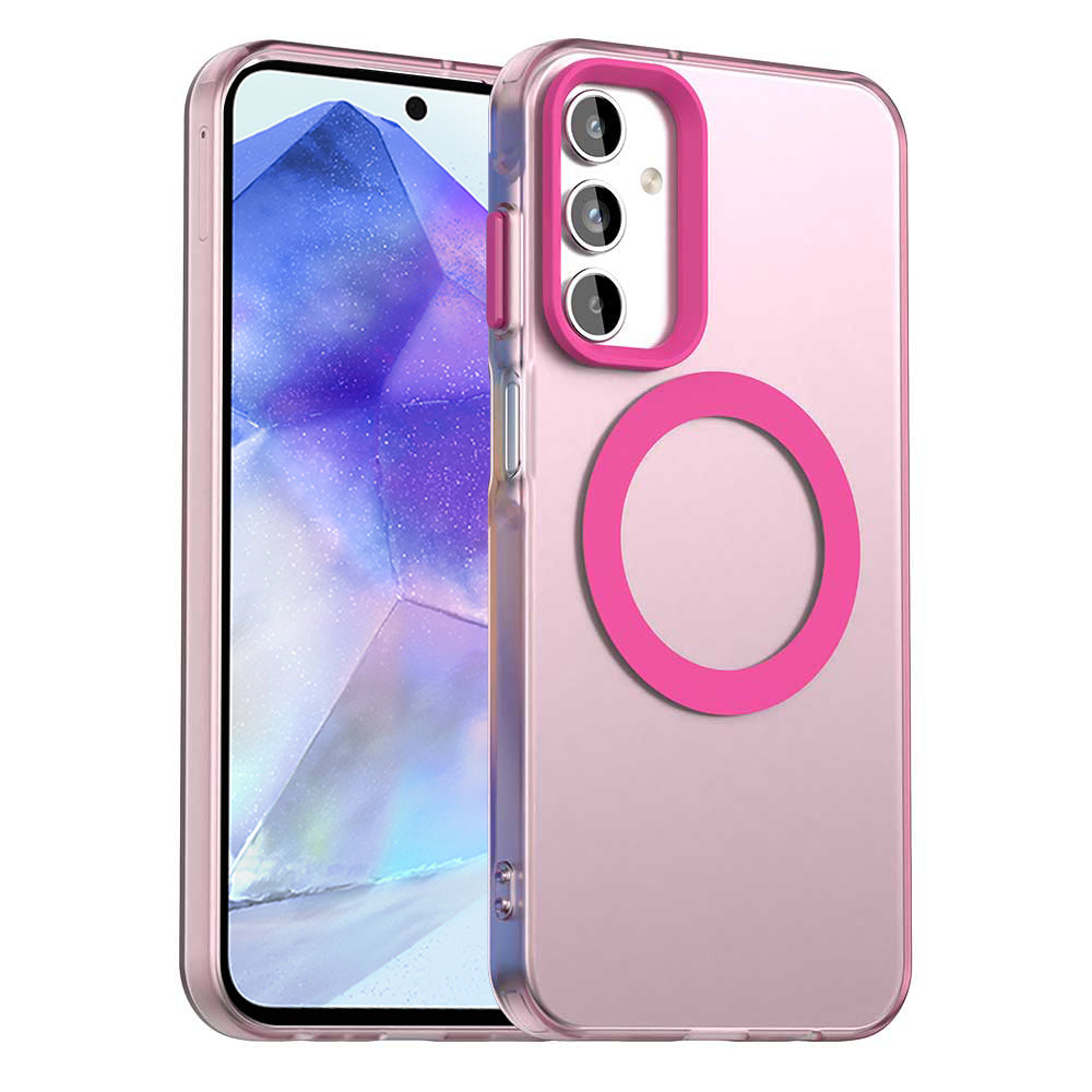 Husă Techsuit CandyCase MagSafe Galaxy A55 5G – Roz – imagine 4