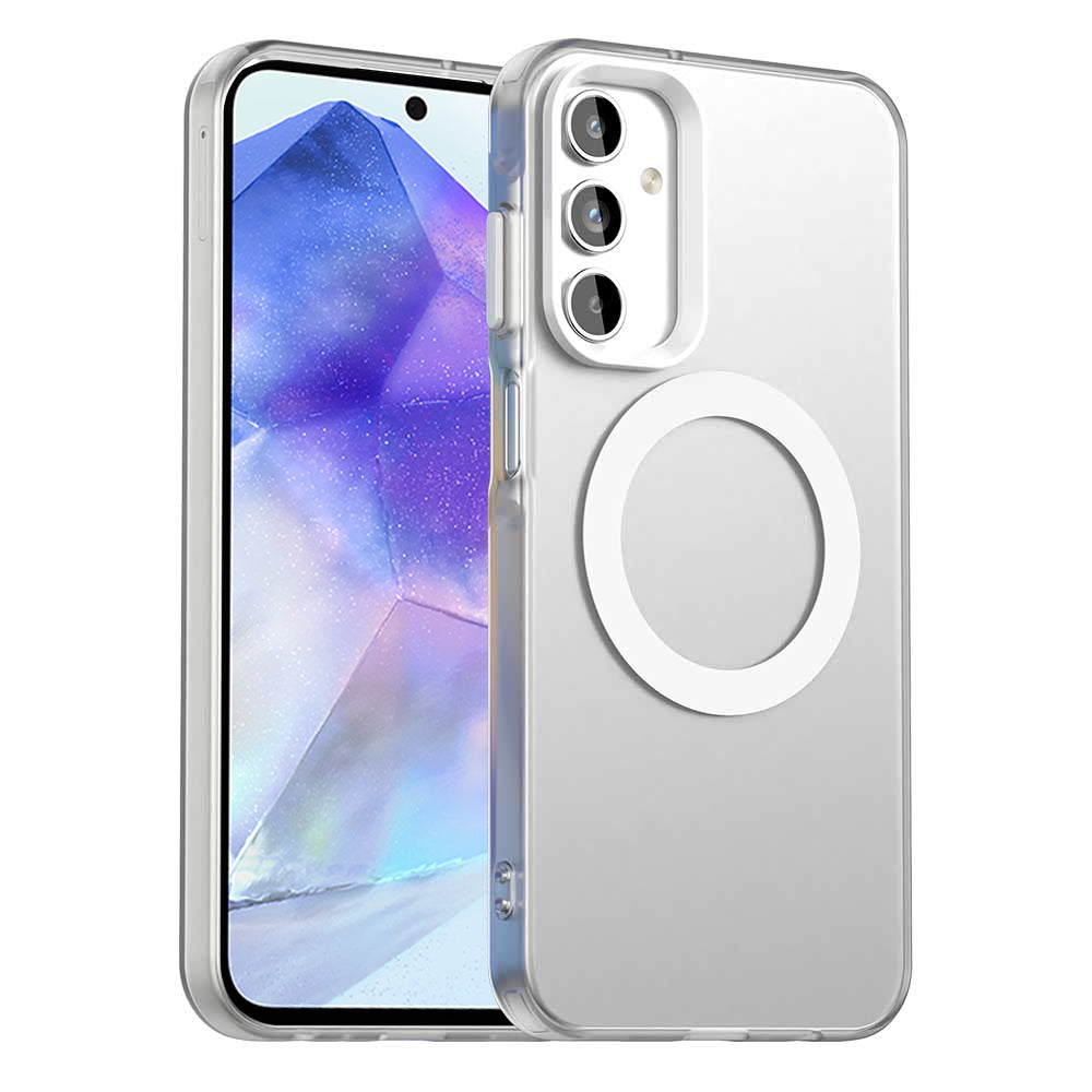 Husă Techsuit CandyCase MagSafe Galaxy A55 5G – Alb – imagine 3