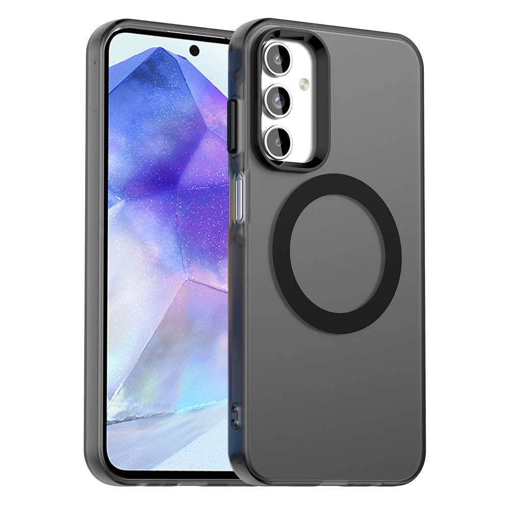 Husă Techsuit CandyCase MagSafe Galaxy A55 5G – Negru – imagine 2