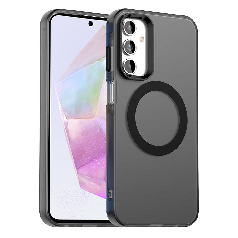 Husă Techsuit CandyCase MagSafe Galaxy A35 5G – Negru – imagine 3