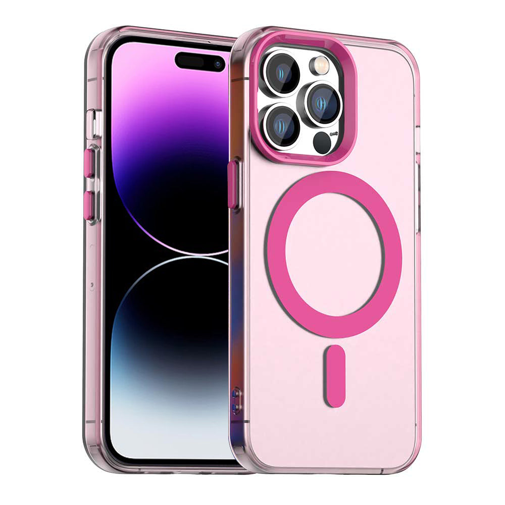 Husă Techsuit CandyCase MagSafe iPhone 14 Pro – Roz – imagine 4
