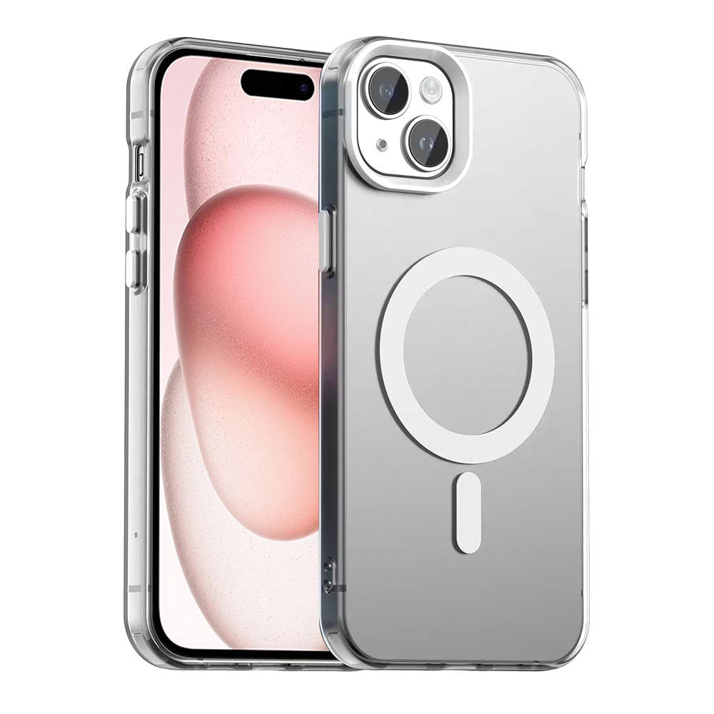 Husă Techsuit CandyCase MagSafe iPhone 15 Plus – Alb – imagine 2