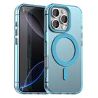 Husă Techsuit CandyCase MagSafe iPhone 16 Pro Max – Albastru – imagine 3