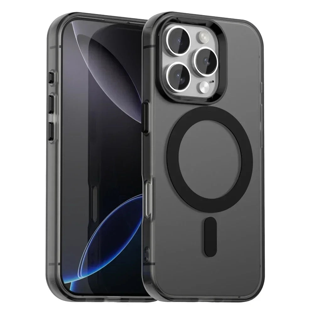 Husă Techsuit CandyCase MagSafe iPhone 16 Pro Max – Negru – imagine 4