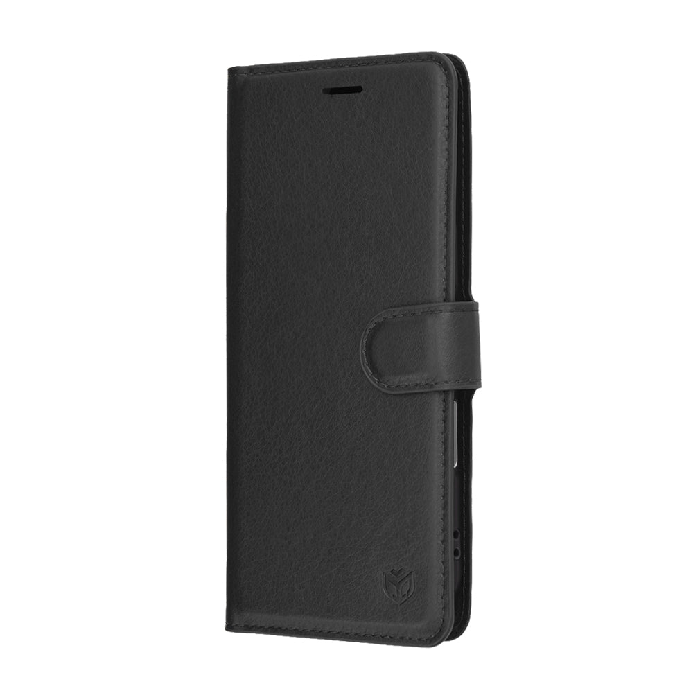 Husă portofel Techsuit Leather Folio iPhone Air – Negru – imagine 4