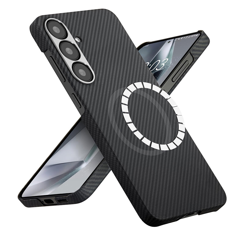 Husă Techsuit Aramid Fiber MagSafe Galaxy S25 – imagine 1