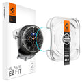 Set 2 folii de sticlă Spigen Glas.tR EZ Fit Samsung Galaxy Watch8 Classic – imagine 1