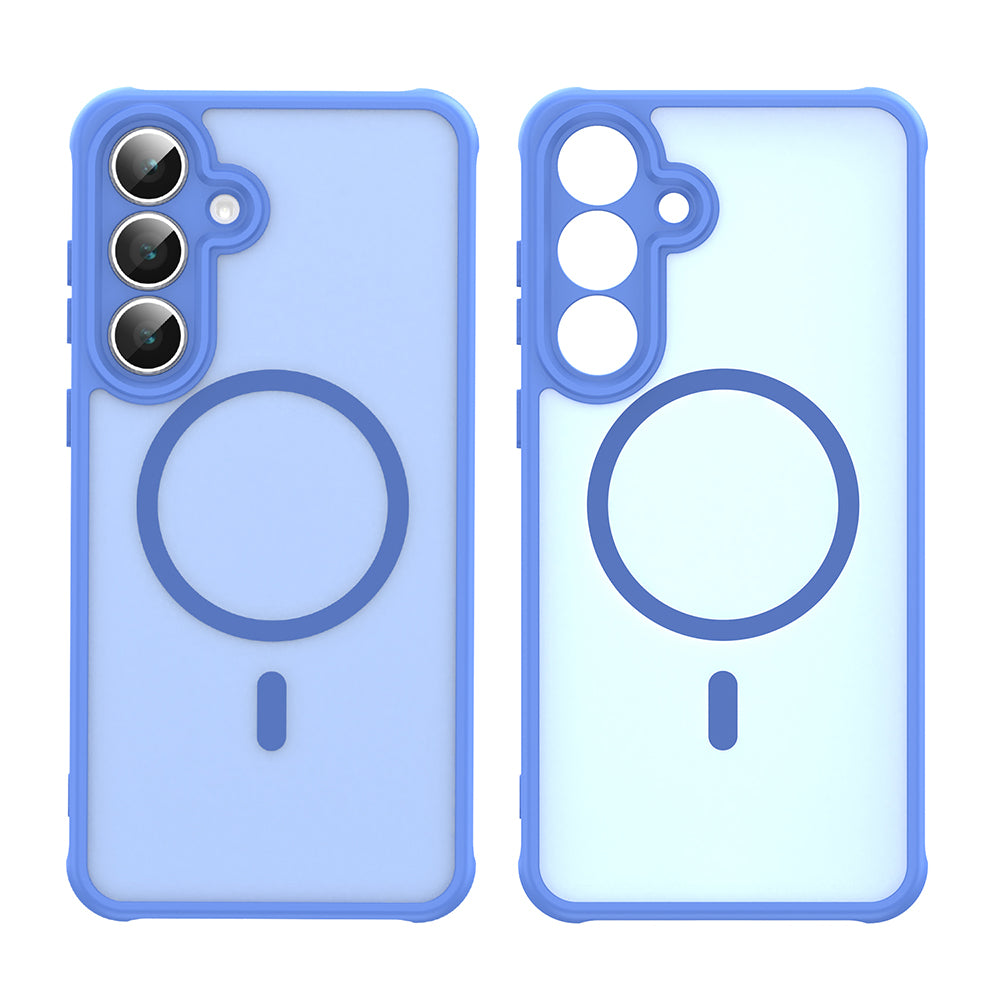 Husă Techsuit HaloFrost II MagSafe Galaxy S25 FE – Bleu – imagine 14