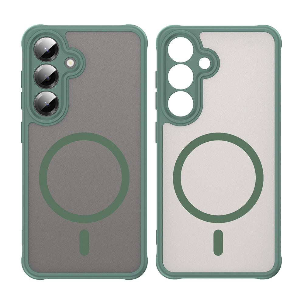 Husă Techsuit HaloFrost II MagSafe Galaxy S25 FE – Verde – imagine 4