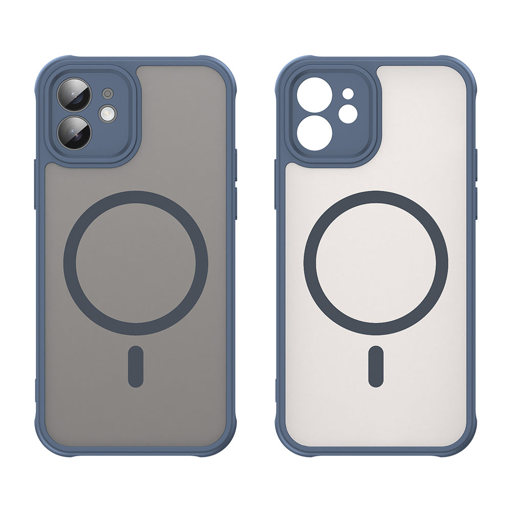 Husă Techsuit HaloFrost II MagSafe iPhone 11 – Bleumarin – imagine 6