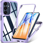 Husă 360 Techsuit ColorVerse cu folie de ecran Galaxy A16 – Mov – imagine 3
