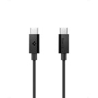 Cablu Spigen Essential EB6010CC USB-C la USB-C 60W, 1 m – Negru – imagine 2