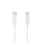Cablu Spigen Essential EB6020CC USB-C la USB-C 2 m – Alb – imagine 9