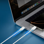 Cablu Spigen Essential EB6020CC USB-C la USB-C 2 m – Alb – imagine 12