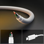 Cablu Spigen Essential EB6020CC USB-C la USB-C 2 m – Alb – imagine 13